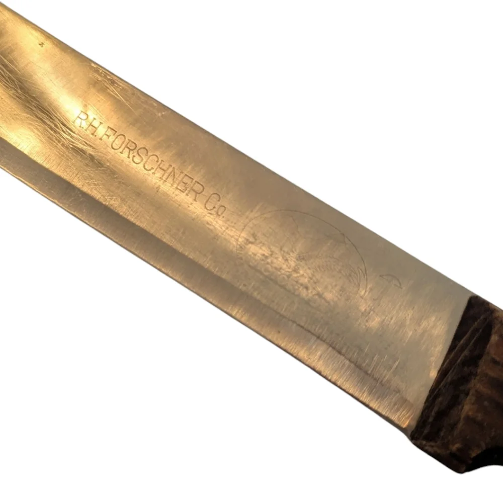 60s R. H. Forschner Co. Victorinox Butcher Knife 404-12 Switzerland 12